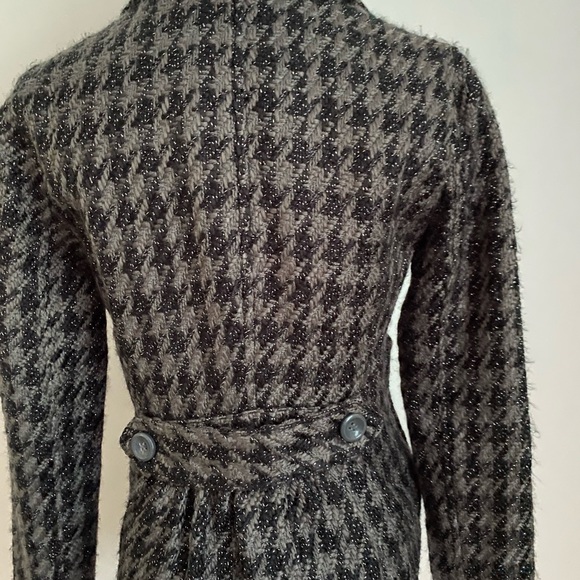 NWT DKNY Jeans Gray Black Plaid Jacket Size XS - Picture 11 of 11